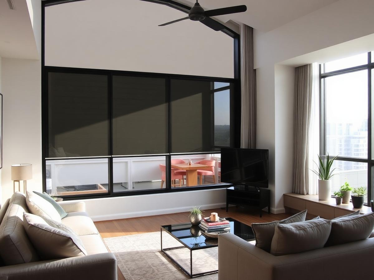Insulfilm residencial aplicado em janela de apartamento em Copacabana
